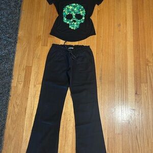 Roxy Black Casual Pants
